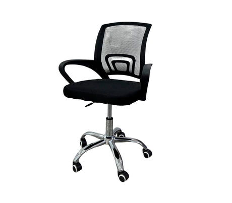 Silla ergonómica ejecutiva negra b/coromada 022ND01 Isonic