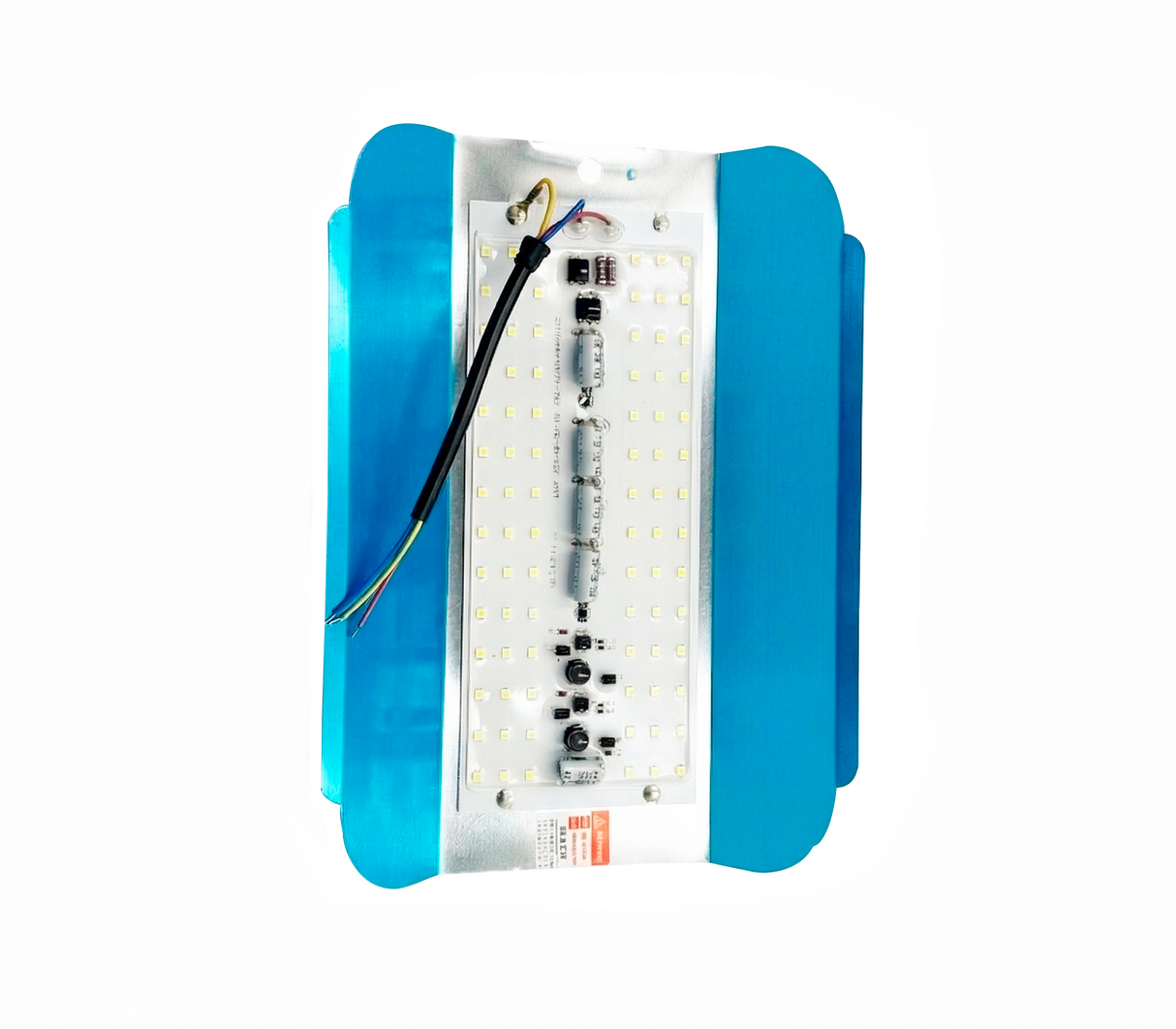 Reflector Multivoltaje ultralight 100W 6500K  plata Atouan