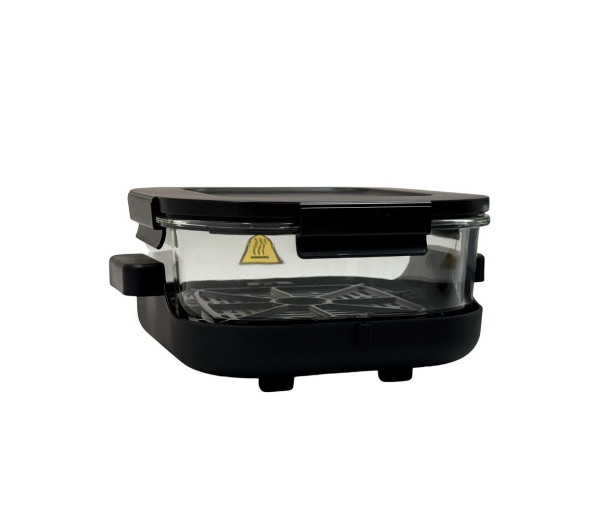 Freidora de aire Honor DualHeat 4 en 1 de 1.5 y 4 litros vidrio 1500W gris Gtronic