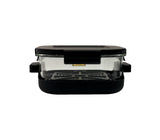 Freidora de aire Honor DualHeat 4 en 1 de 1.5 y 4 litros vidrio 1500W gris Gtronic