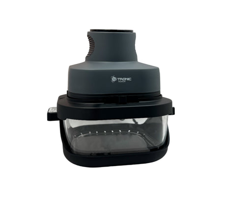 Freidora de aire Honor Glass 4 en 1 de 4.6 litros y 3.5 litros 1500W gris Gtronic