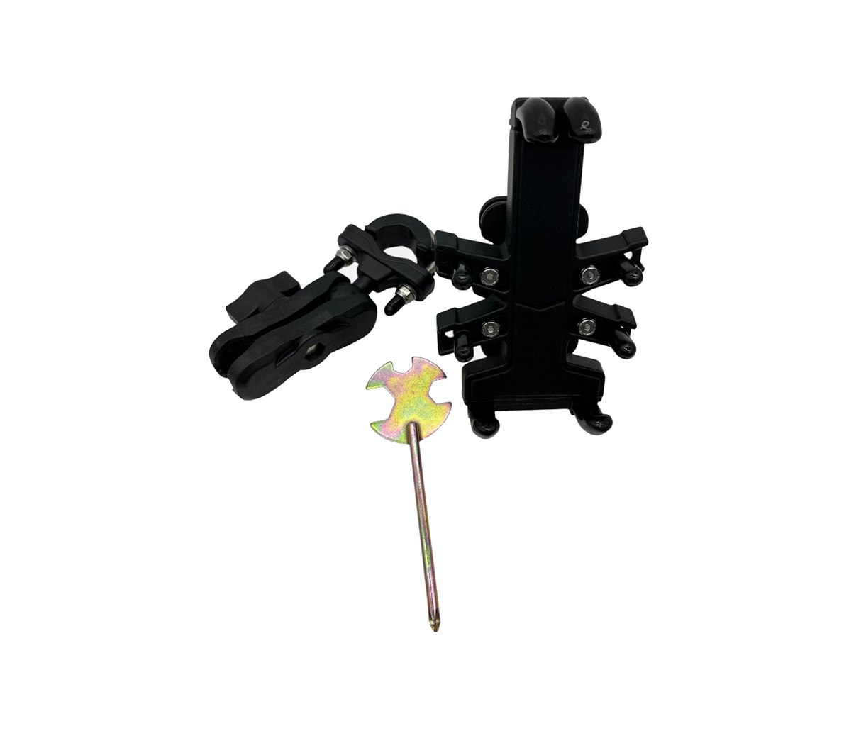 Base de celular para moto de aluminio con r/vibraciones Auto Asia