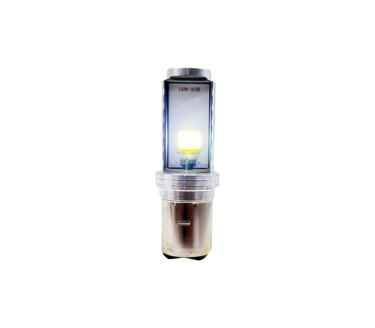Bombillo LED 2 contactos faro doble cara Auto Asia