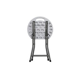 Banqueta plegable Lifestyle 46cm Blanco Ecology