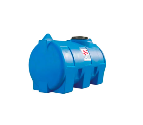 Tanque horizontal 500 litros azul Deco Glass