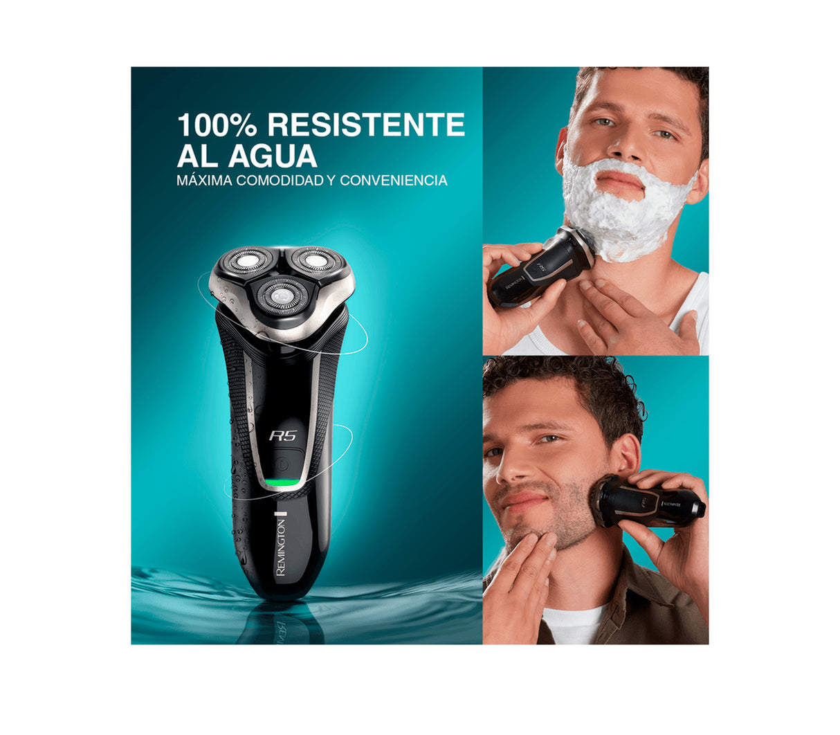 Afeitadora de rotativa style series r5 Remington