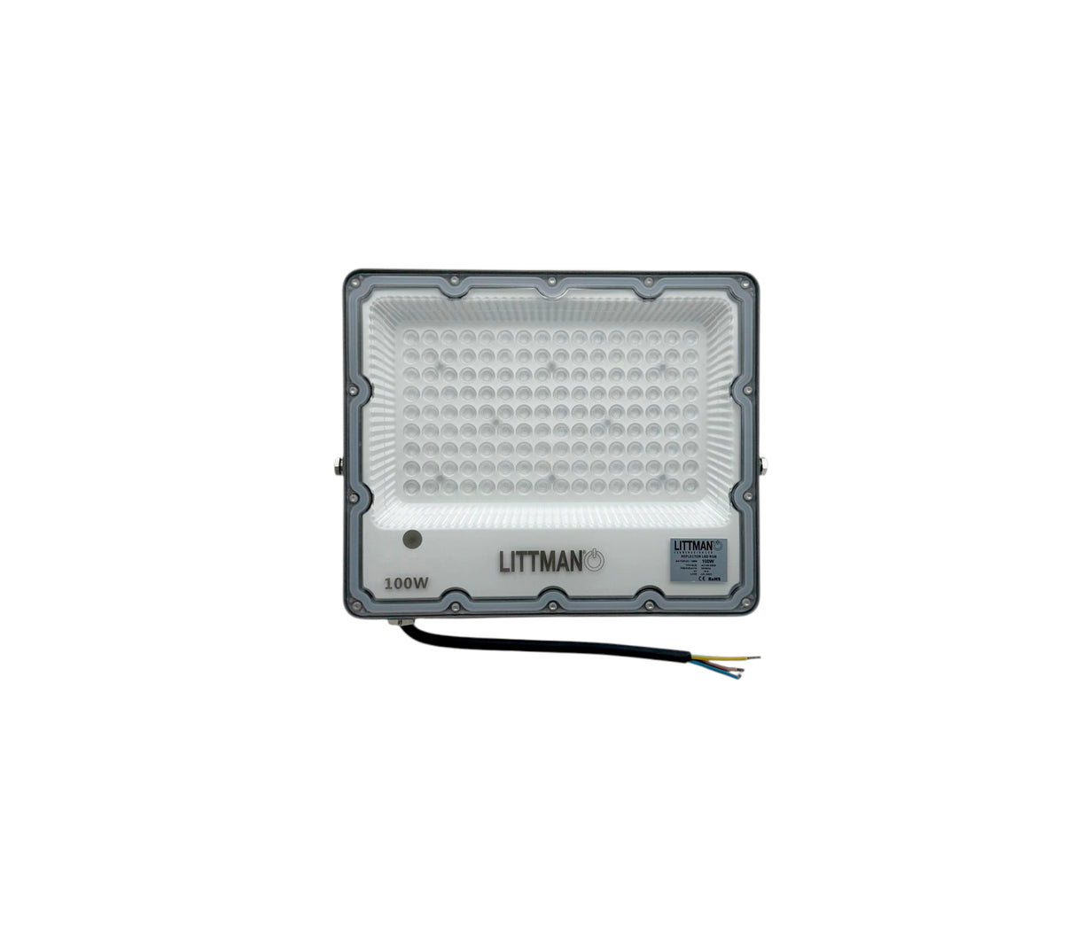 Reflector LED 100W RGB con control IP65 gris/blanco Littman