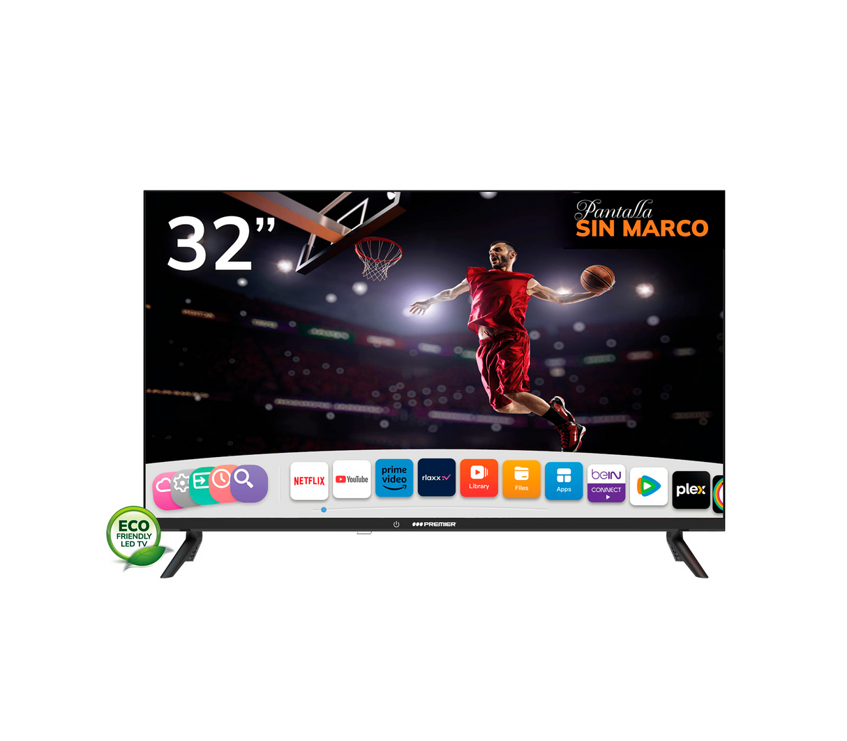 TV 32" HD Smart Whale OS IA Premier