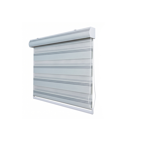 Persiana de 1 x 2m crema con rayas Proitaly