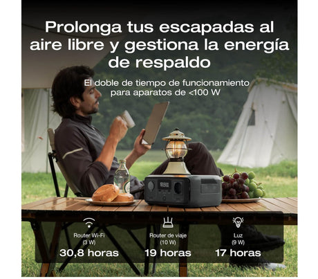 Estación eléctrica 600W/245 mAh Ecoflow