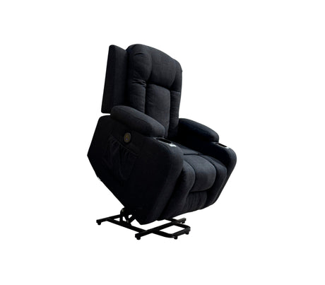 Poltrona/Sillón Reclinable y elevador en Tela de Lino Powerfik