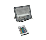 Reflector LED 30W RGB con control IP65 Gris/blanco Littman