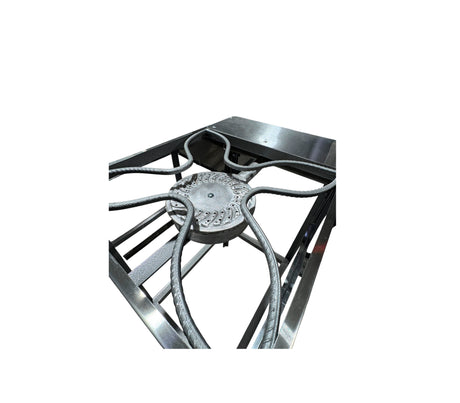 Reverbero a gas 1 hornilla con tapa brisa Baldirio