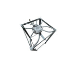 Reverbero a gas 1 hornilla/wok tipo soplete forrado Baldirio