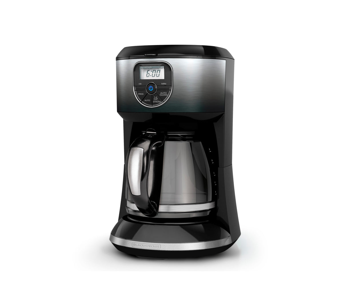 Cafetera 12 tazas negro Mate Black & Decker
