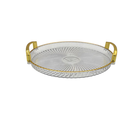 Bandeja redonda de lujo Pamorde