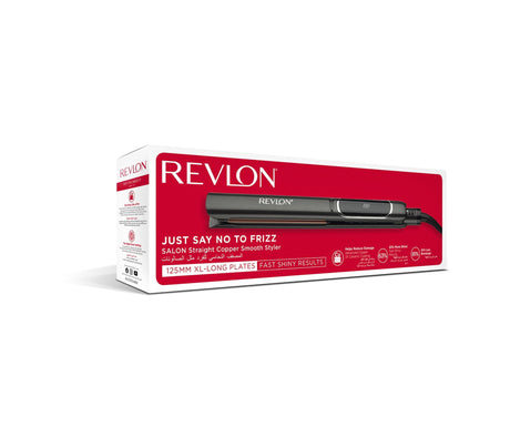 Plancha de cabello perfect heat smooth brilliance 1" Revlon