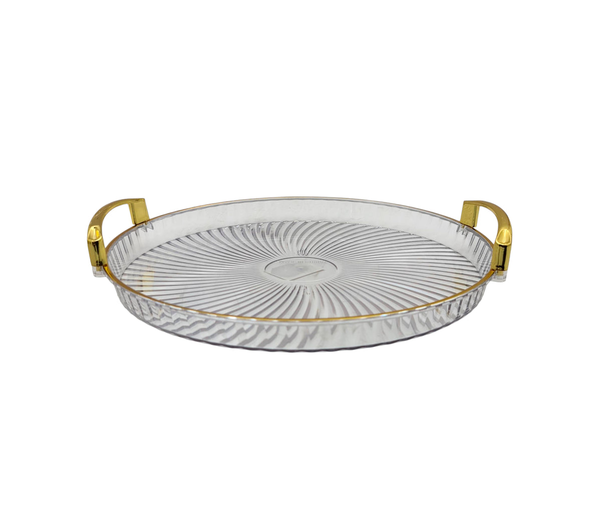 Bandeja redonda de lujo Pamorde