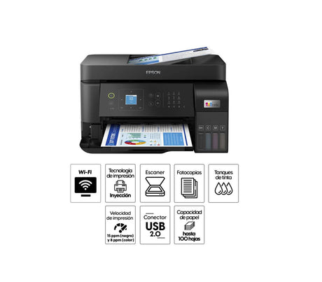 Impresora multifuncional WiFi Ecotank L5590 Epson
