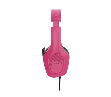 Audífonos gaming con micrófono GXT 415P Zirox rosado GXTRUST