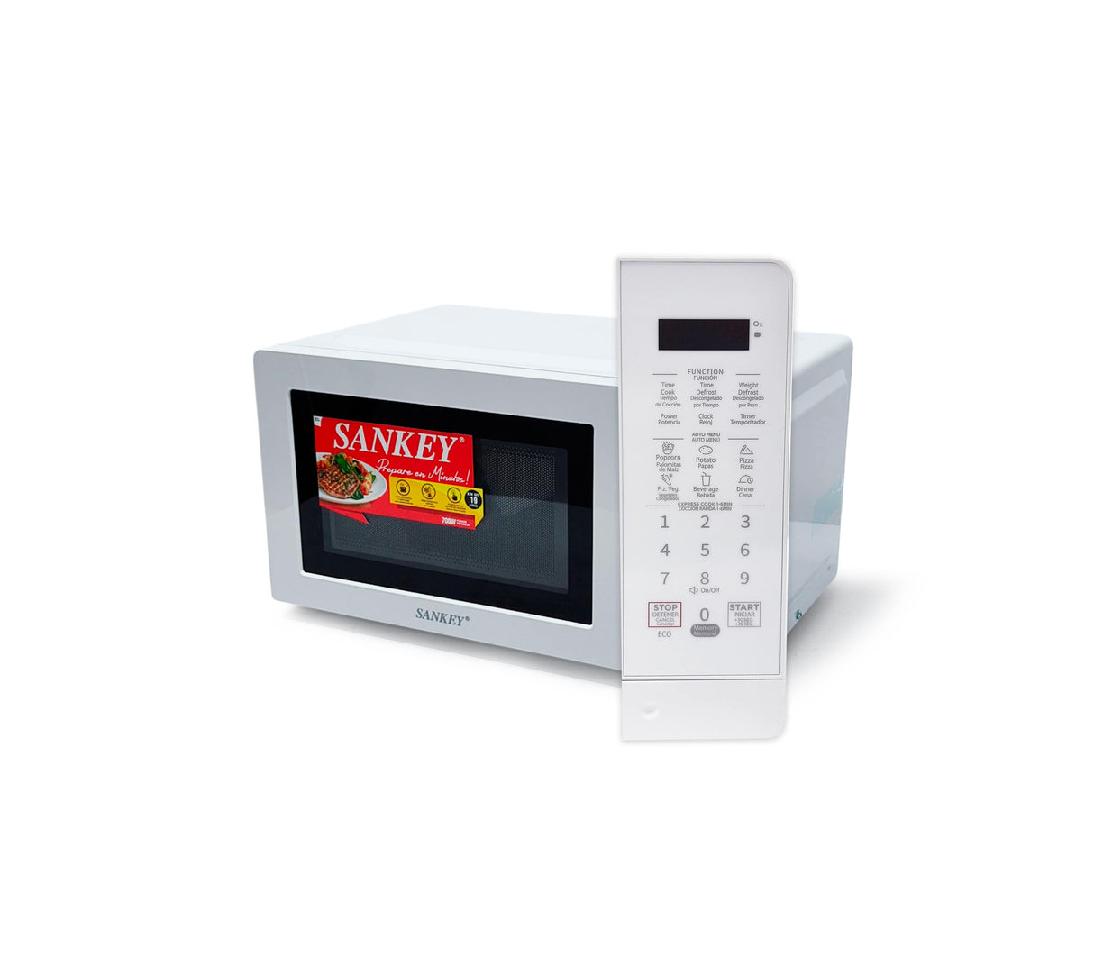Horno microondas 19 Litros 700W blanco Sankey