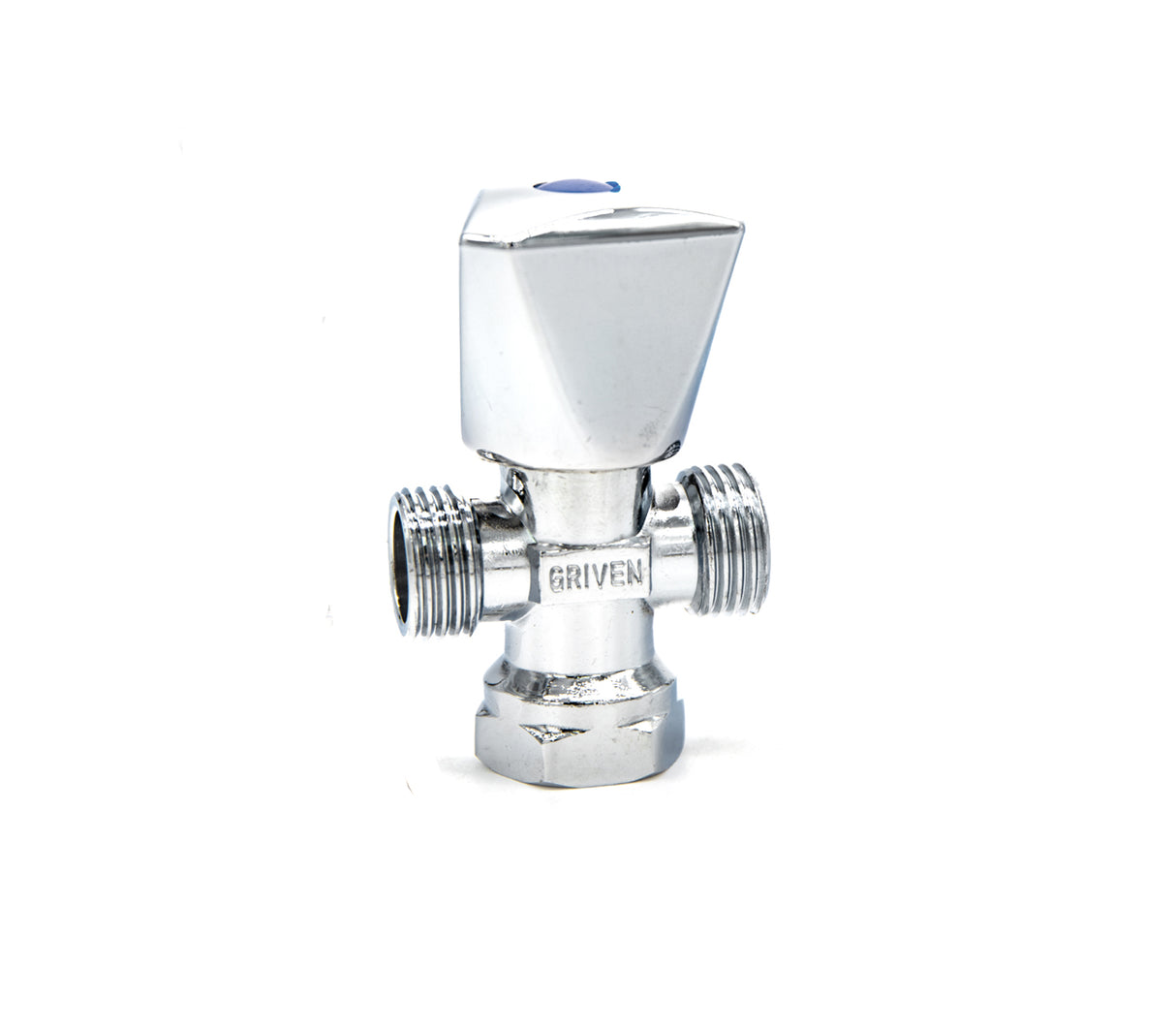 Llave de arresto angular doble 1/2" x 1/2 Griven