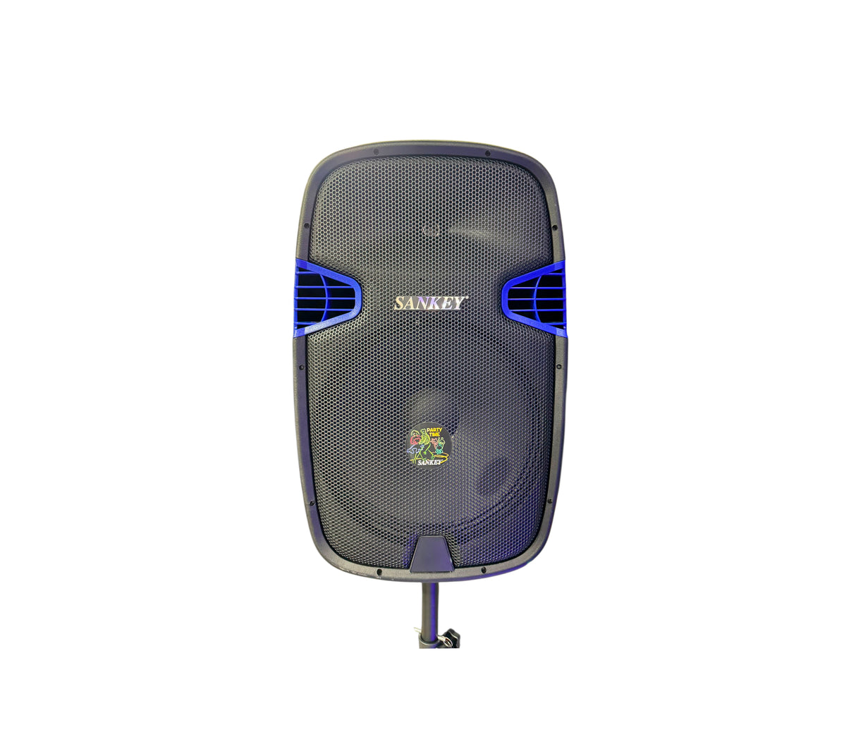 Corneta Pro 15" 175W Subwoofer amplificador/Bluetooth/TWS con paral Sankey