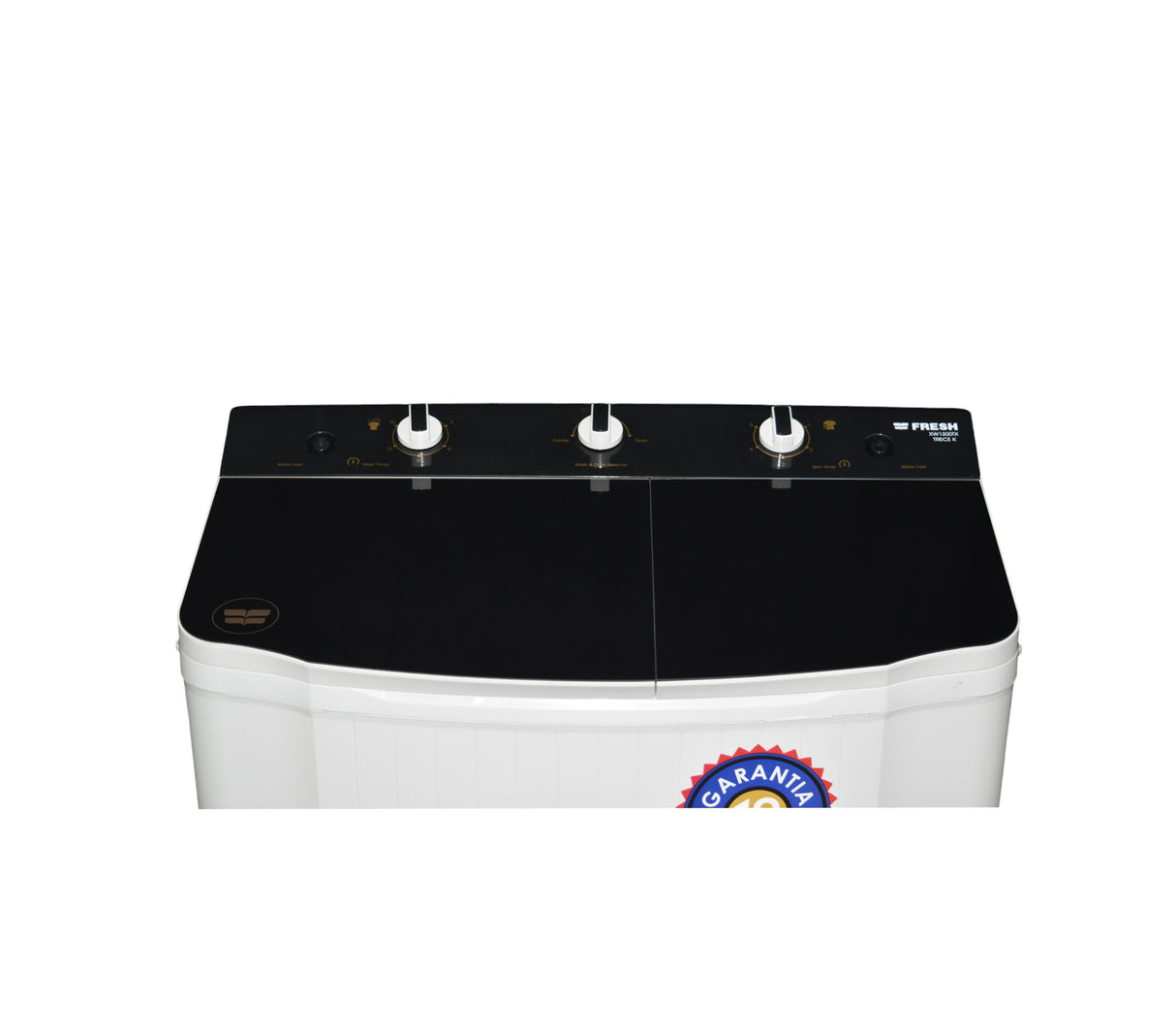 Lavadora Semi automática Doble tina 13kg black Fresh