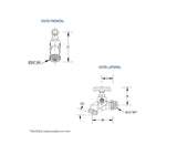 Llave chorro de manguera cromado 1/2" FP
