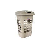 Cesta cuadrada crema taupe quality Alfa Hogar