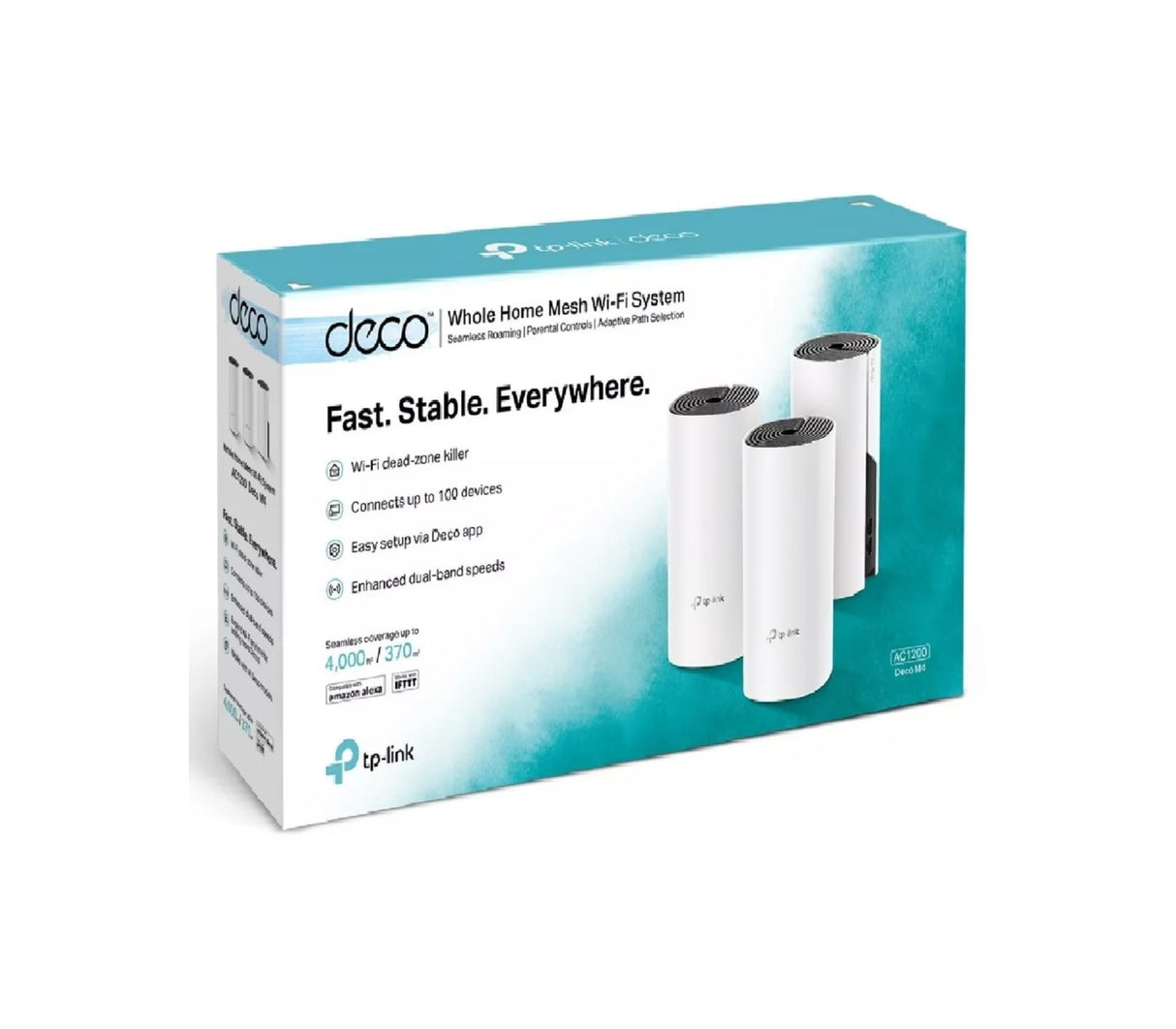 Deco M4 3 Pack AC1200 Whole Home TP-Link
