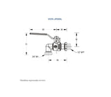 Llave chorro de manguera bola full port 1/2" FP