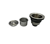 Sifón de acero inoxidable para fregadero de lujo 3-1/2" Hive