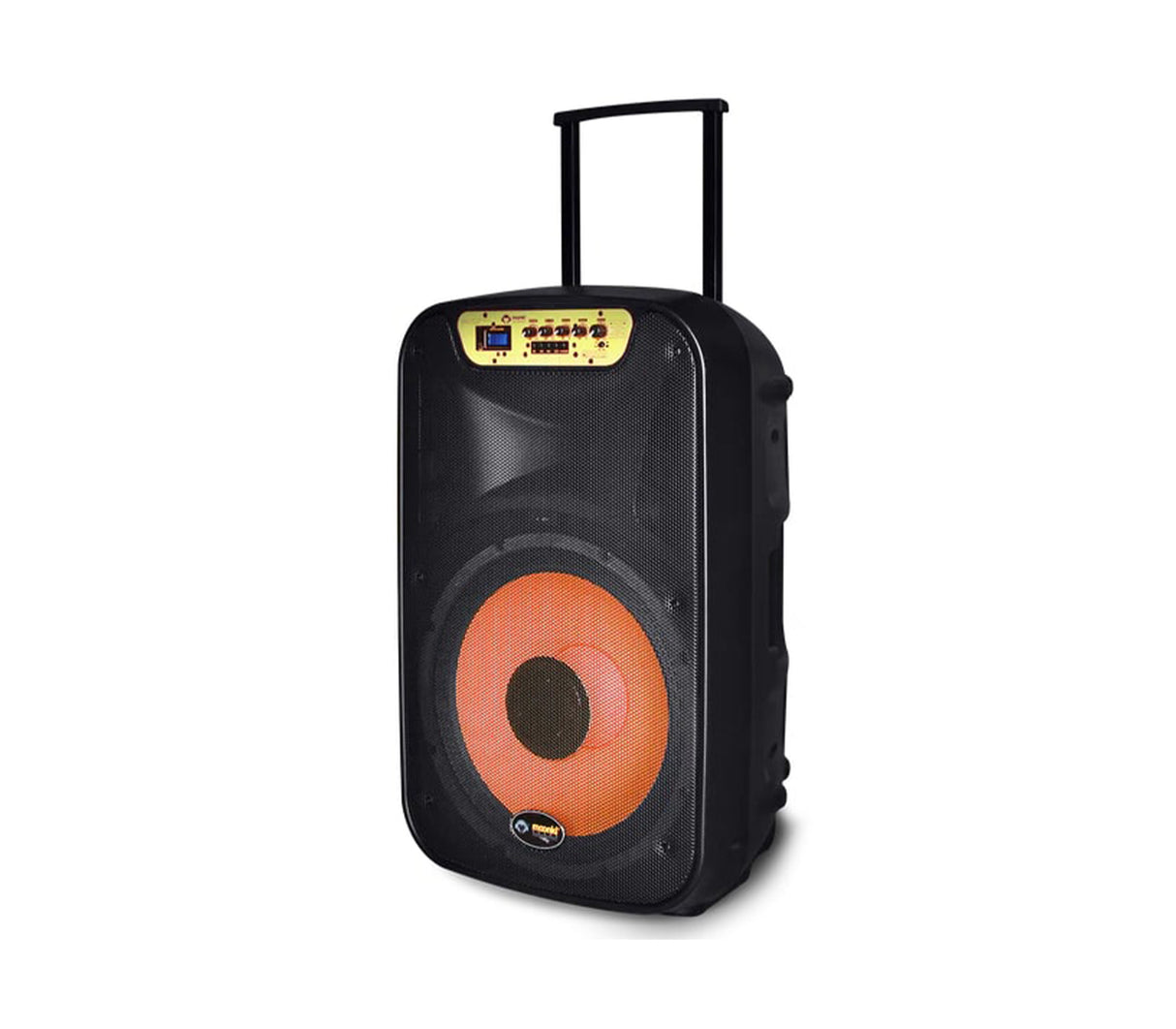 Corneta 15" 2500W con micrófono y paral Mod Waikiki Mooki