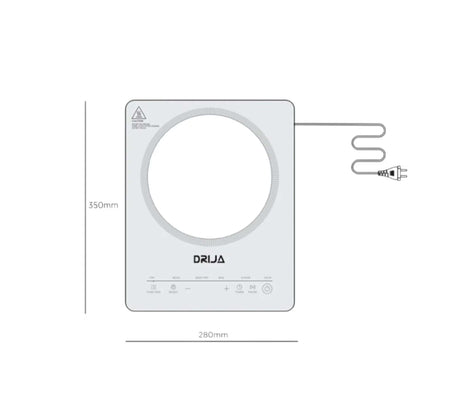 Tope de cocina Induktion múnich 28cm negro Drija