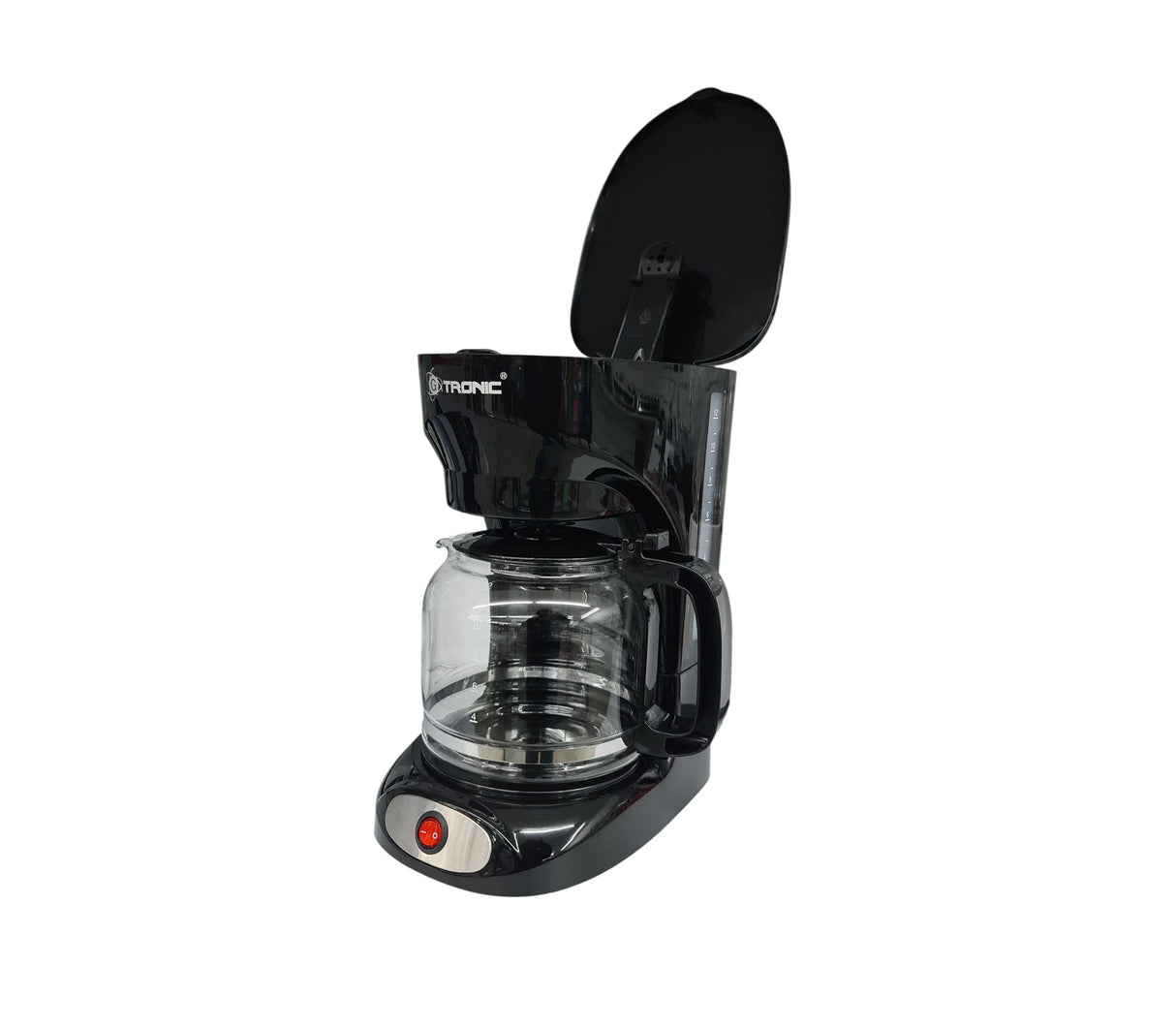 Cafetera 12 tazas 1.8 litros negra Gtronic