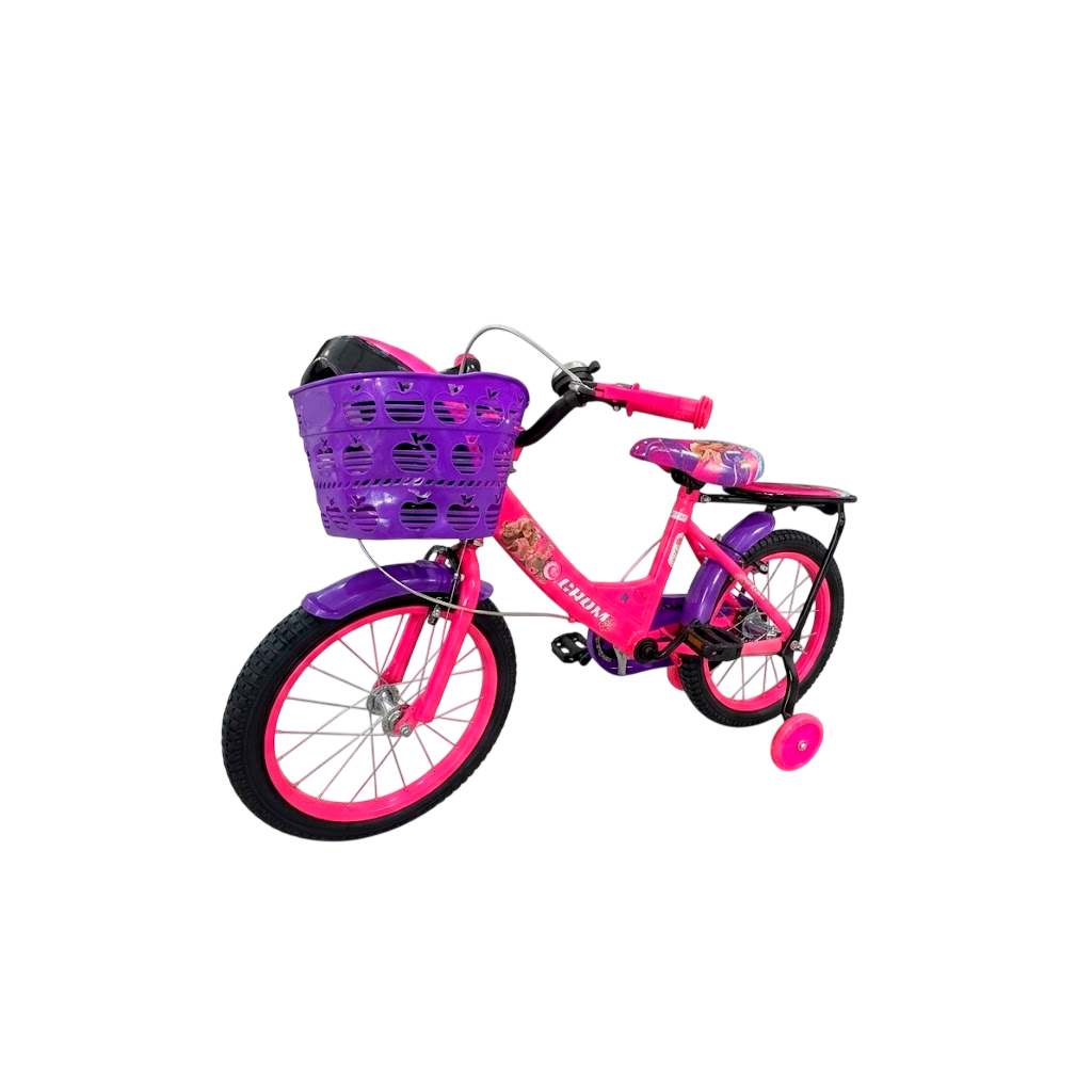 Bicicleta Rin 16 morada y rosado Crom