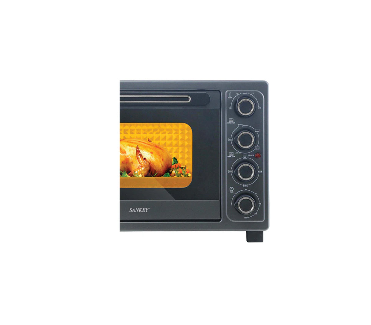 Horno eléctrico 48L 1600W Gris Sankey