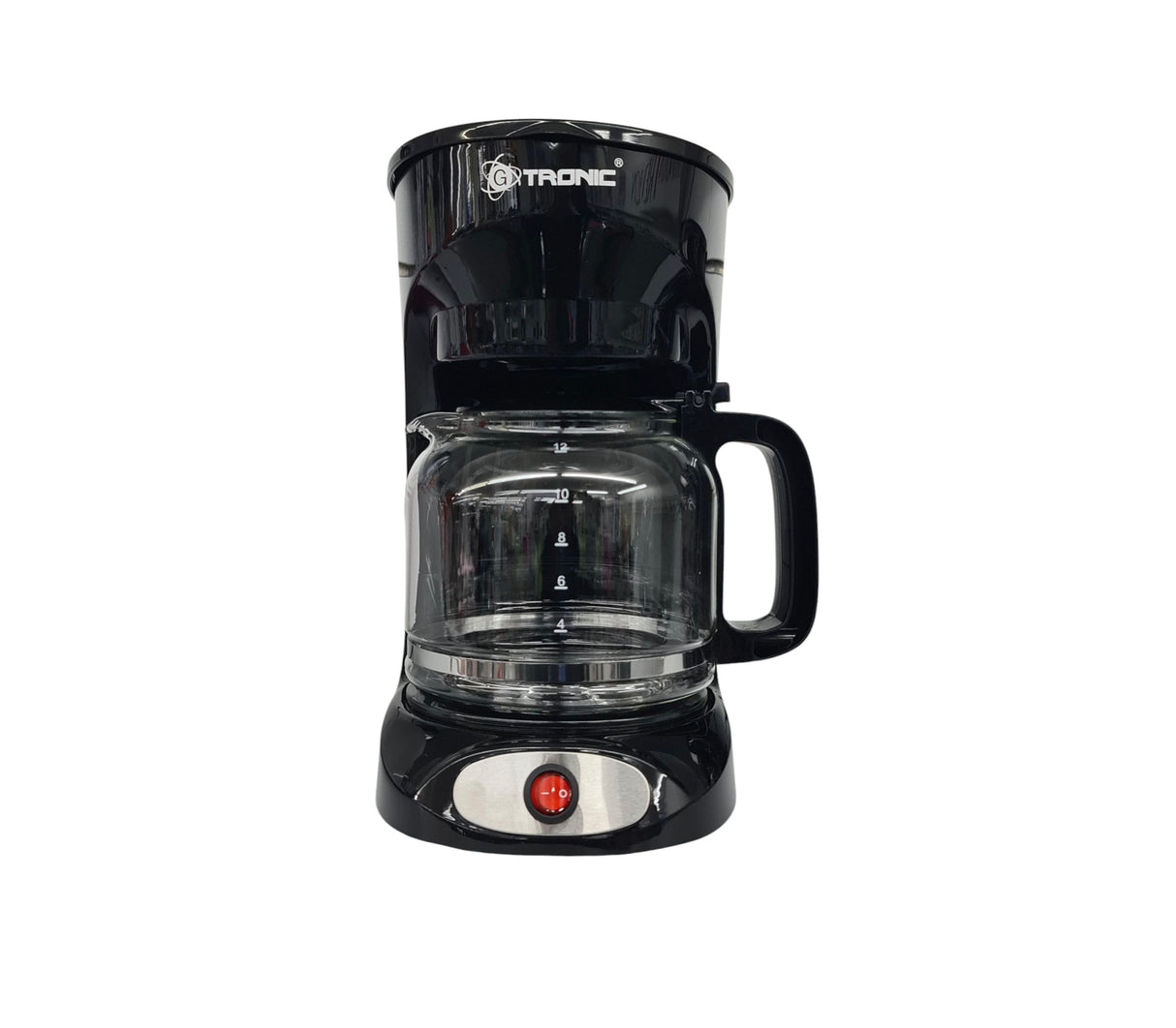 Cafetera 12 tazas 1.8 litros negra Gtronic