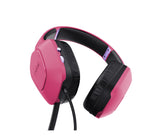 Audífonos gaming con micrófono GXT 415P Zirox rosado GXTRUST