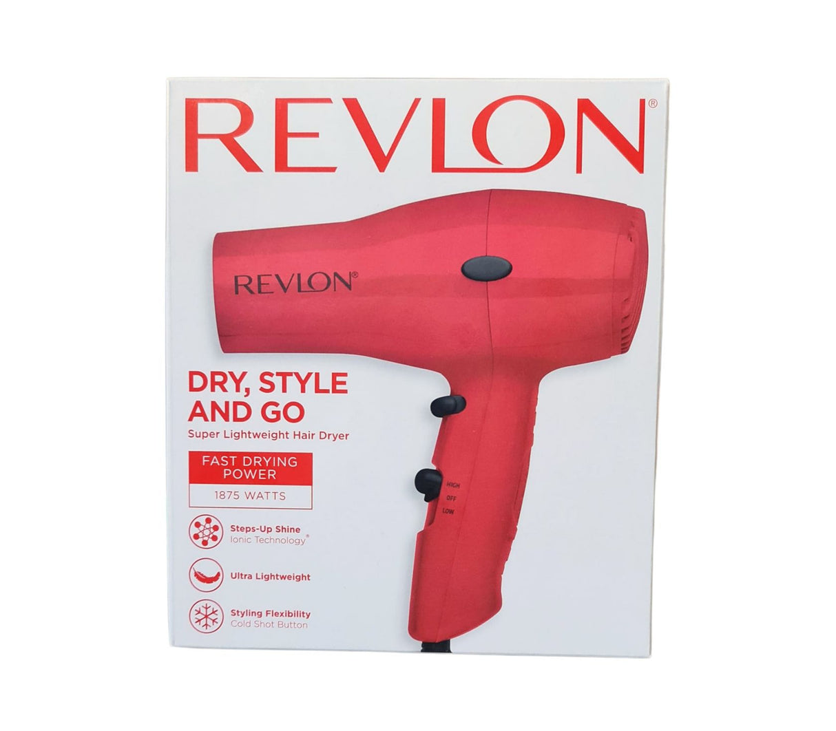 Secador de cabello essentials compact magenta Revlon