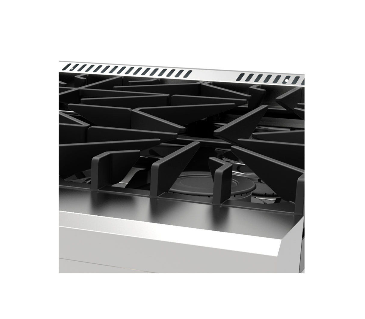 Cocina de mesa a gas Potenza 5 hornillas 76cm acero Drija