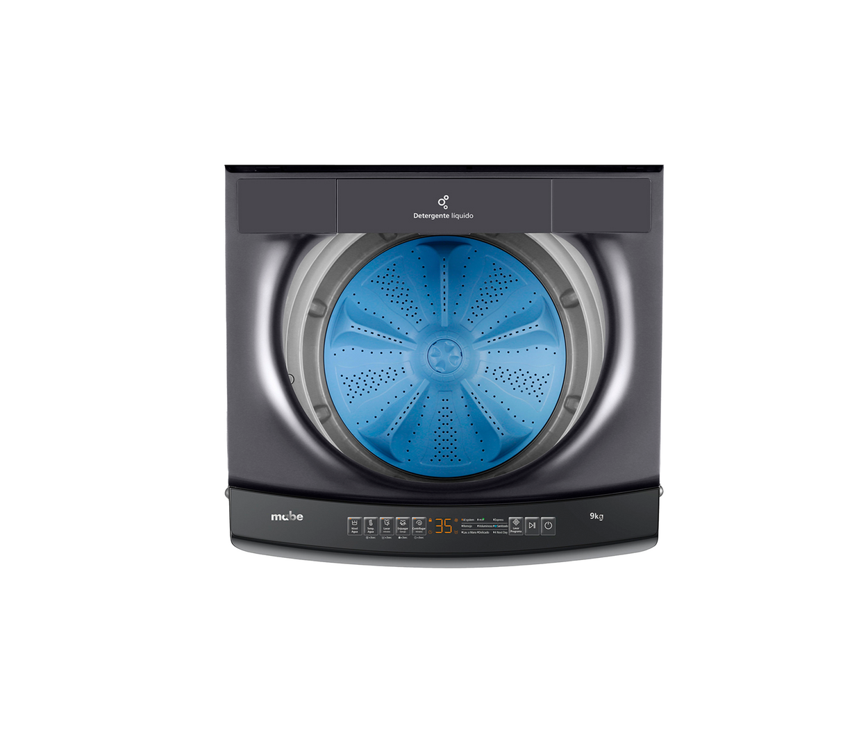 Lavadora automática 9kg Silver Mabe