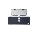 Congelador horizontal 720 litros gris Jaguar