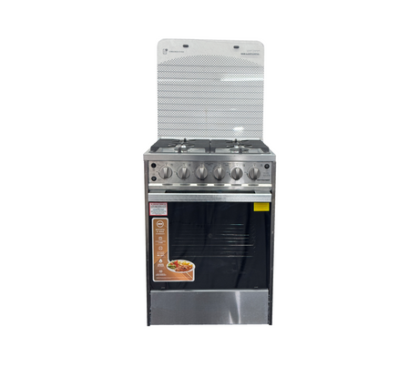 Cocina a gas 24" de piso 4H c/horno acero inoxidable Premier
