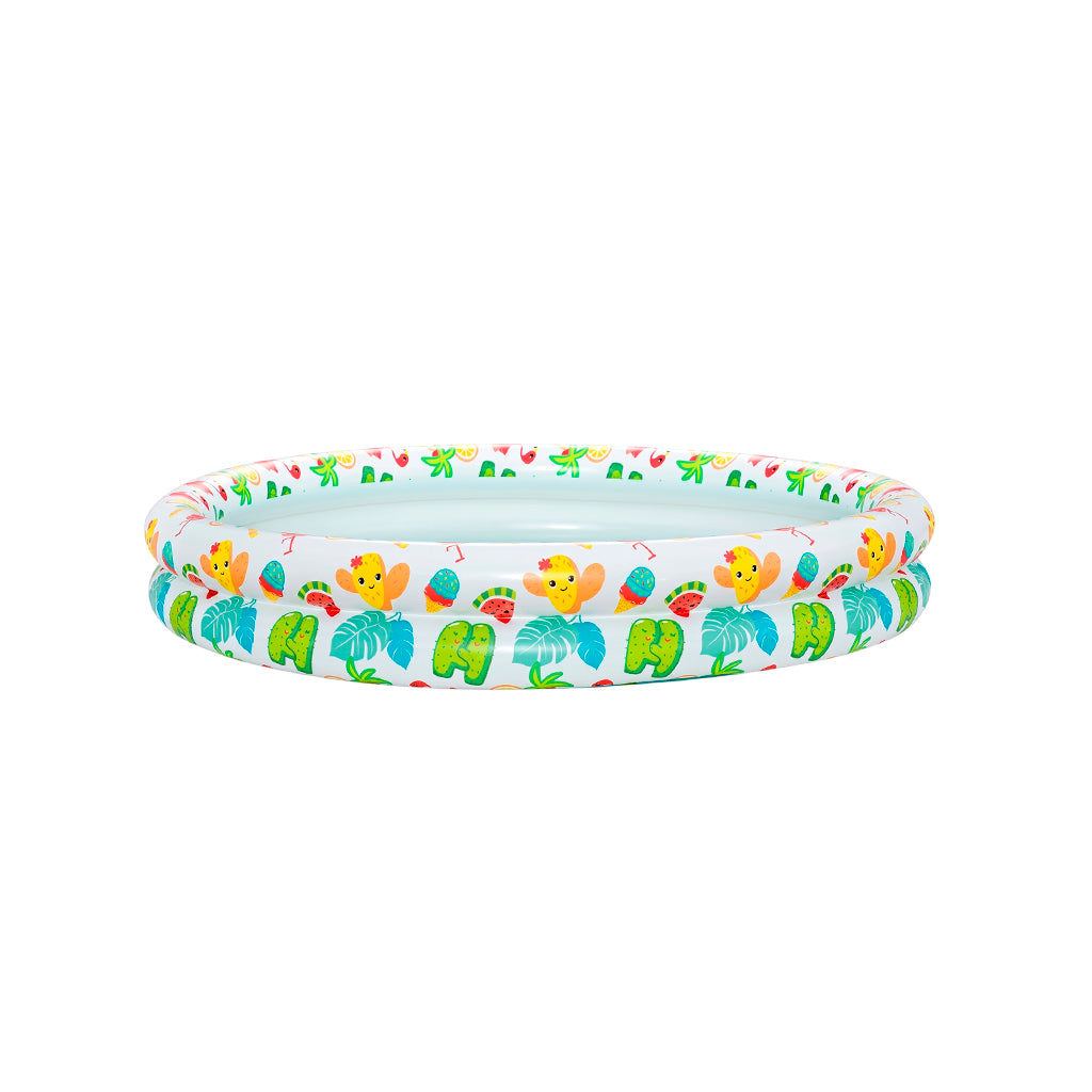 Piscina infantil inflable + flotador + pelota inflable 1.22m x 20cm Bestway