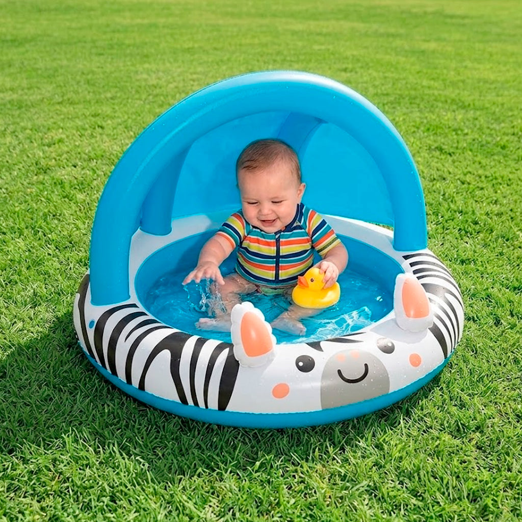 Piscina infantil Safari con protección UV 97cm x 66cm Bestway