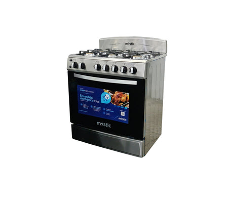Cocina a gas Jade 6 hornillas (30") Acero inoxidable Mystic