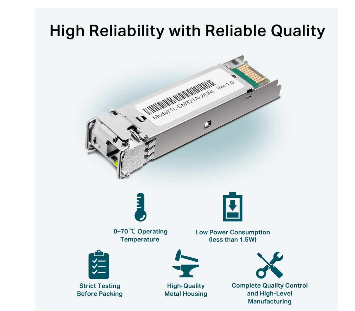 Módulo SFP Bidireccional 1000Base-BX WDM TP-Link