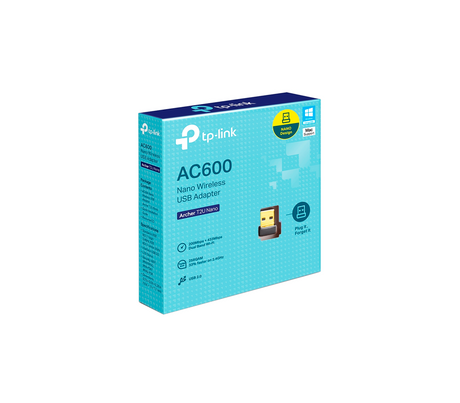 Adaptador Usb Archer T2u nano dual ac600 Tp-Link